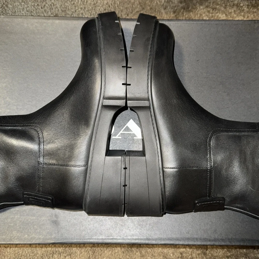 Coach Lilli Leather Boots - Picture 6 of 13